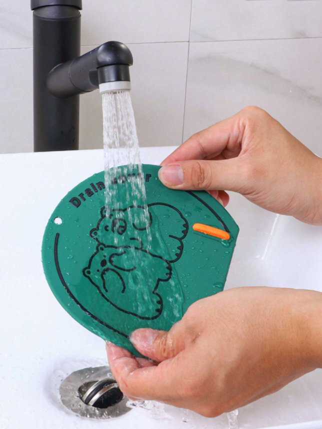 3 Couvercles de drain en silicone [Minisouq.ma]