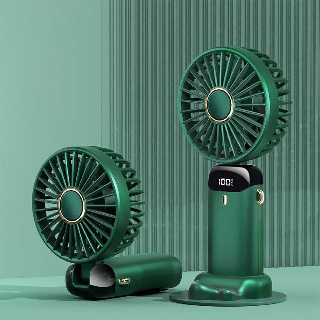 Mini Ventilateur LED Portable Pliable , Fraîcheur, Fonctionnalité et Mobilité