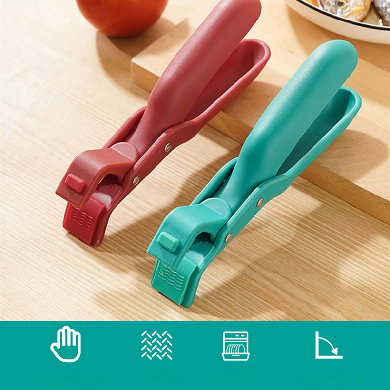 4 Poignées en Silicone Antidérapante pour Plats et Ustensiles Chauds