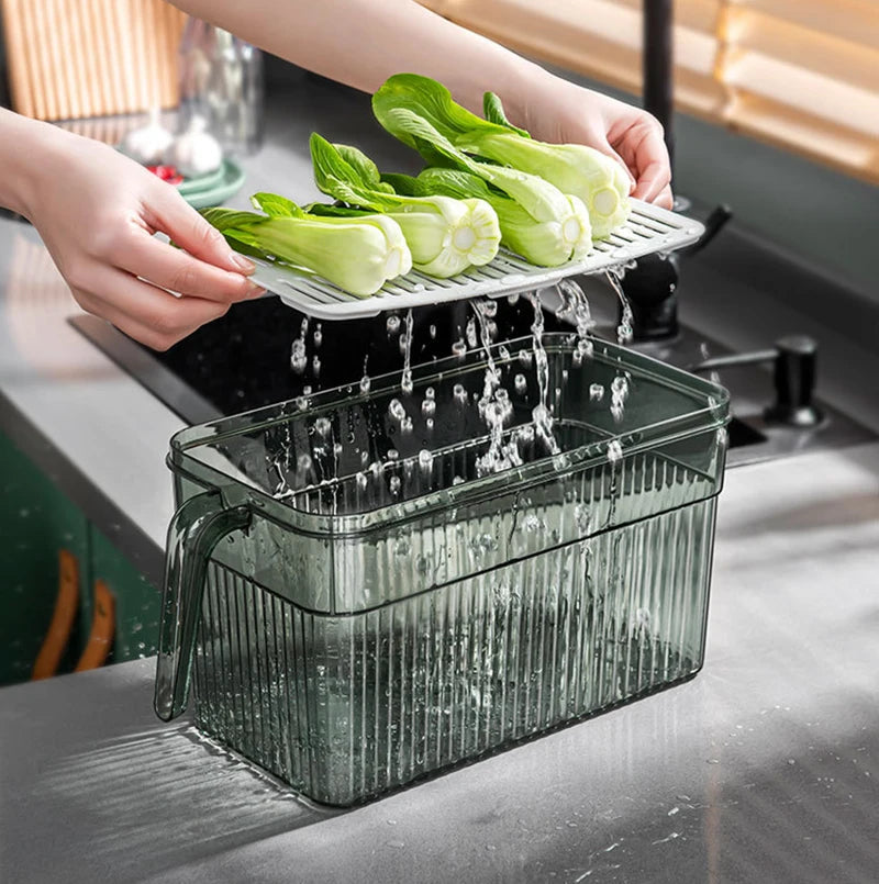 Pack 3 Boîtes de Rangement Alimentaire Hermétiques et Empilables