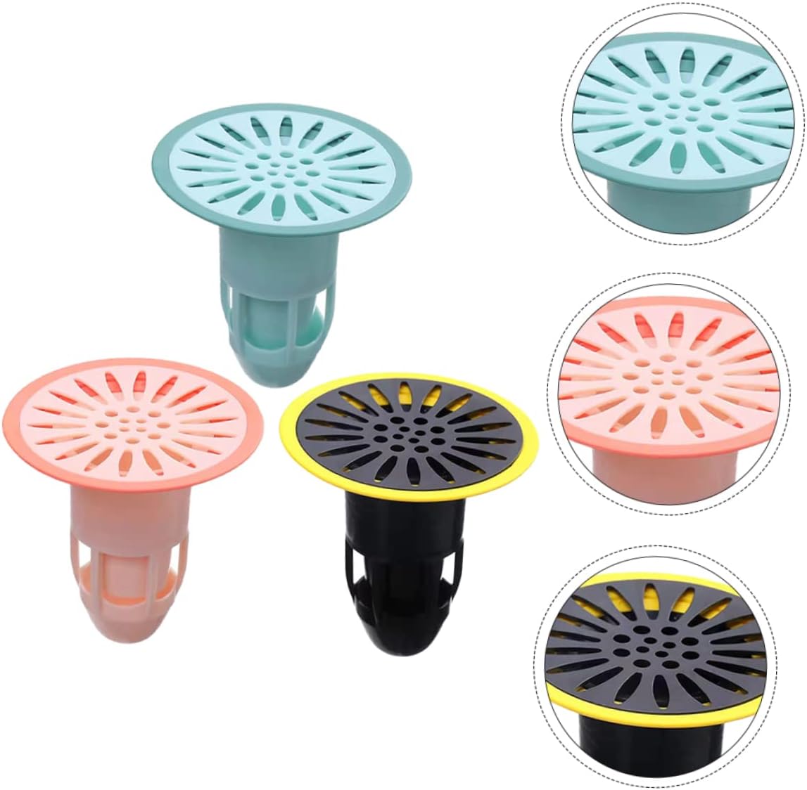 3 pièces désodorisants de canalisation de sol [Minisouq.ma]