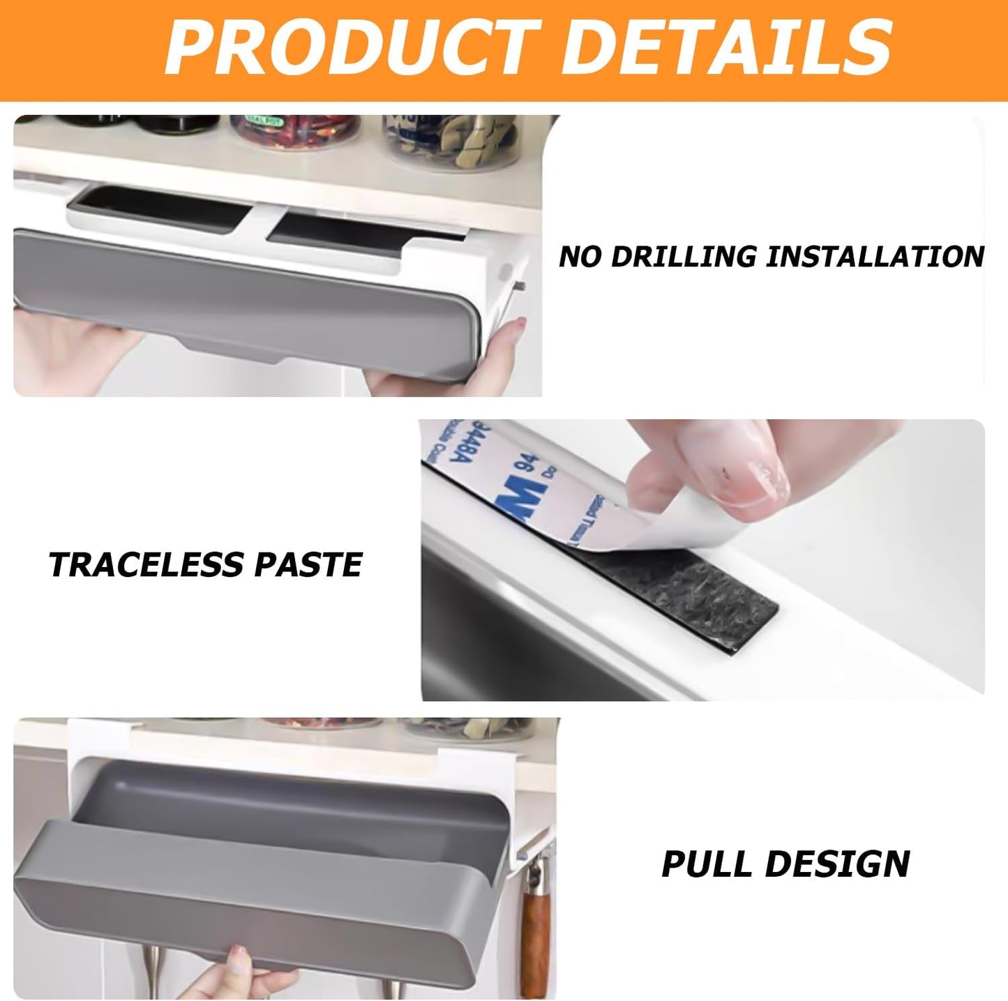 Rangement à épices coulissant