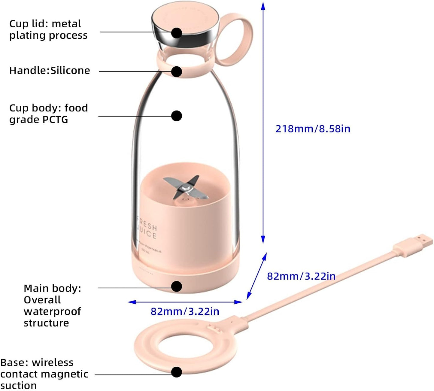Mixeur Portable Fresh Juice