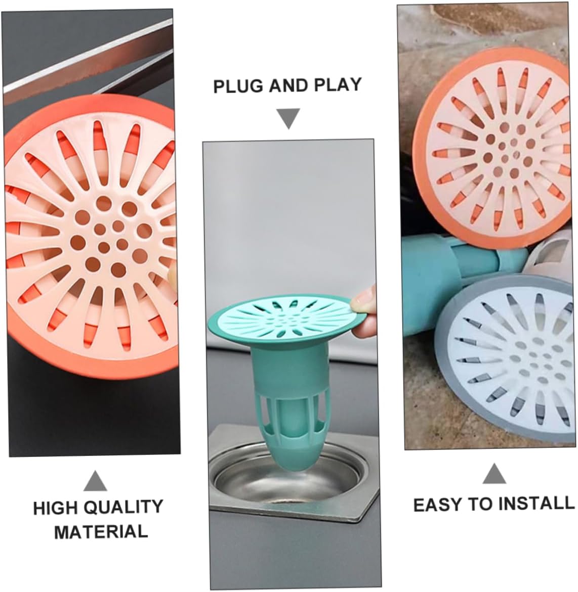 3 pièces désodorisants de canalisation de sol [Minisouq.ma]