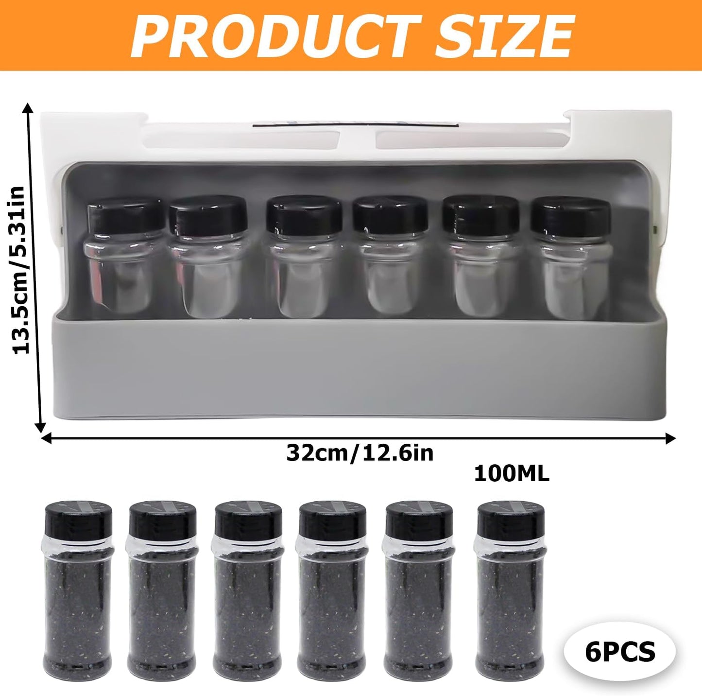 Rangement à épices coulissant