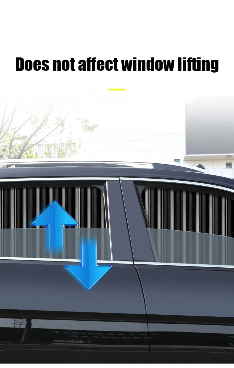 4 Pare-Soleil Magnétique pour Voiture