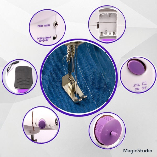 Mini Machine à coudre électrique Portable