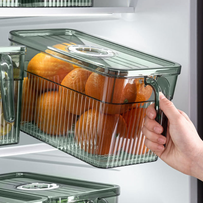 Pack 3 Boîtes de Rangement Alimentaire Hermétiques et Empilables