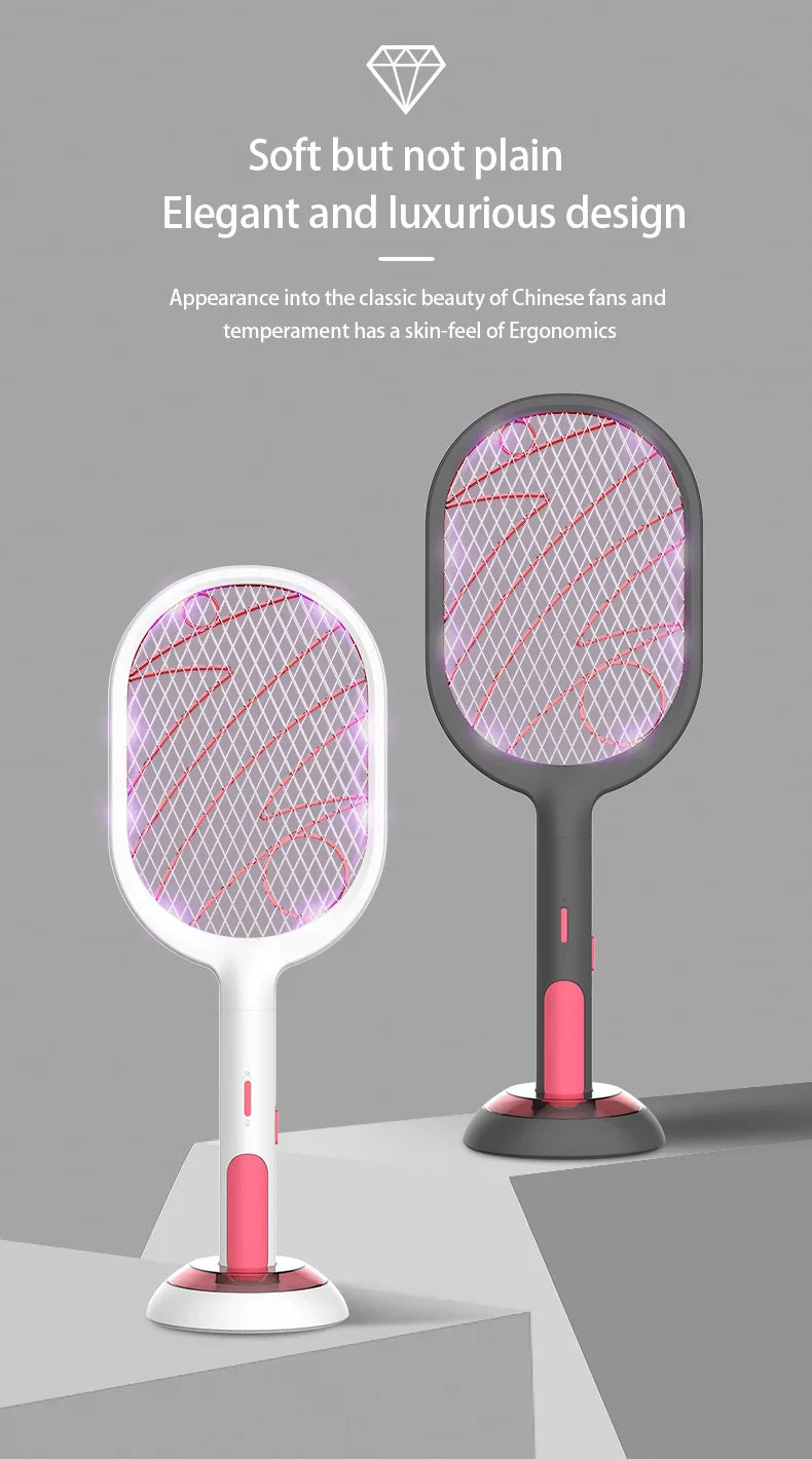 Raquette Anti-moustiques Rechargeable