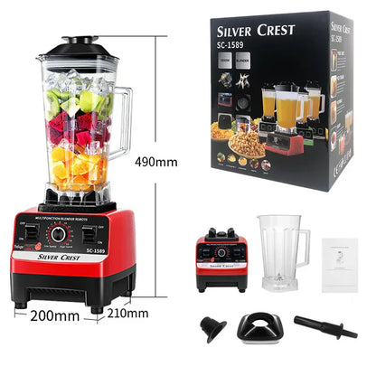Silver Crest - Le mixeur le plus puissant au monde 9000W 2 in 1