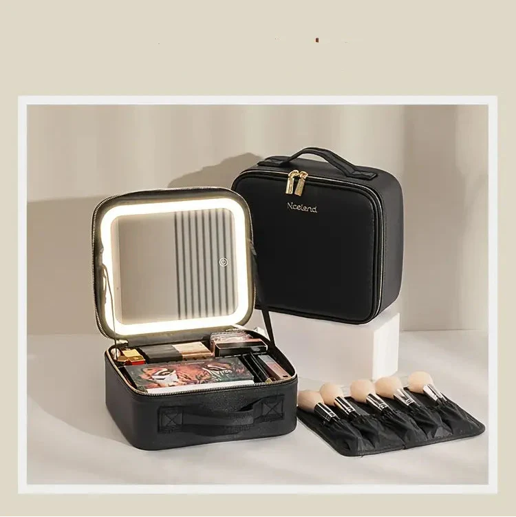 Sac Maquillage  avec Miroir éclairé