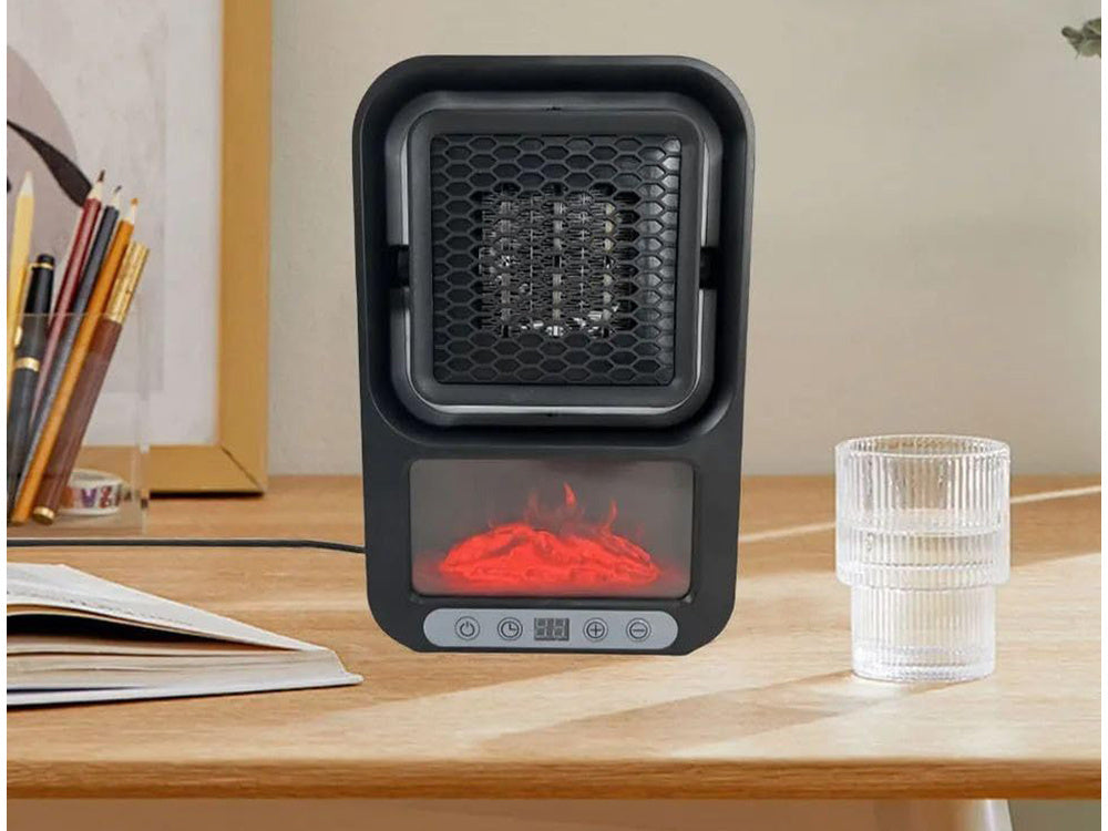 Chauffage électrique portable avec télécommande