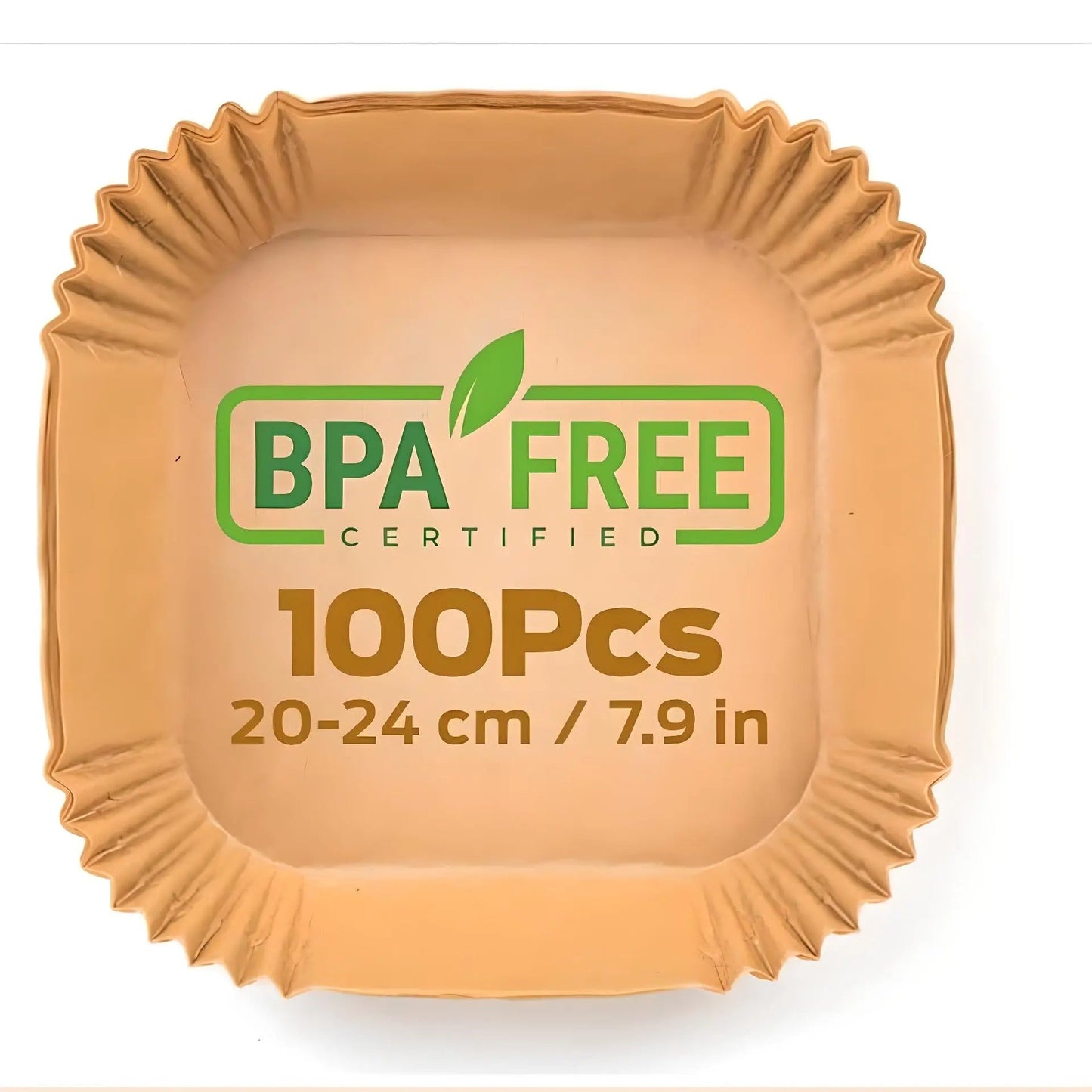 100 PCS  PAPIER CUISSON AIRFRYER